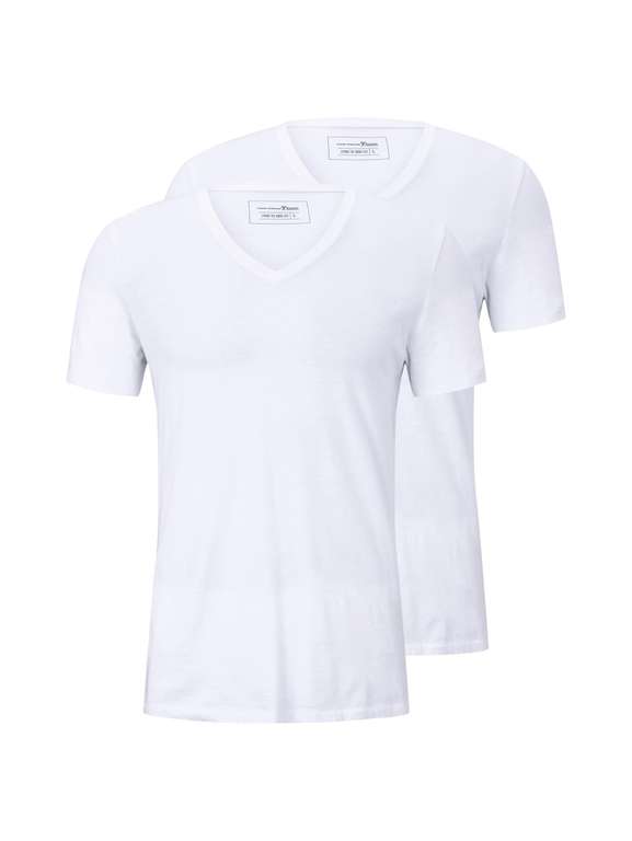 TOM TAILOR Denim Herren Basic T-Shirt Mit Print – Lässiges Shirt Aus Weichem Single Jersey, Größen XS Bis XXL