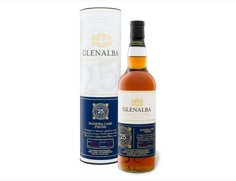 Glen Alba Blended Scotch Whisky Madeira Finish 25 Jahre