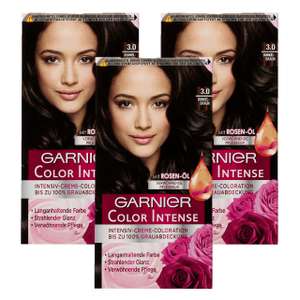 [Sparabo + Coupon] Garnier - 3 Packungen - verschiedene Farben, für intensive, langanhaltende Farbe