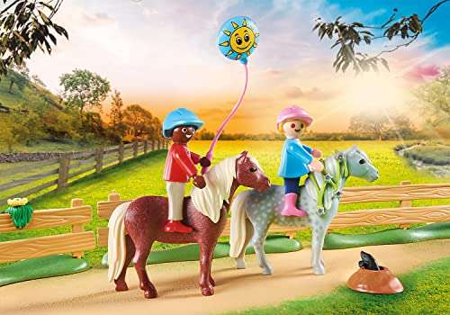 [PRIME] PLAYMOBIL Country 70997 Kindergeburtstag auf dem Ponyhof, Spielzeug für Kinder ab 4 Jahren