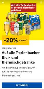 Lidl Perlenbach Bier 20% günstiger