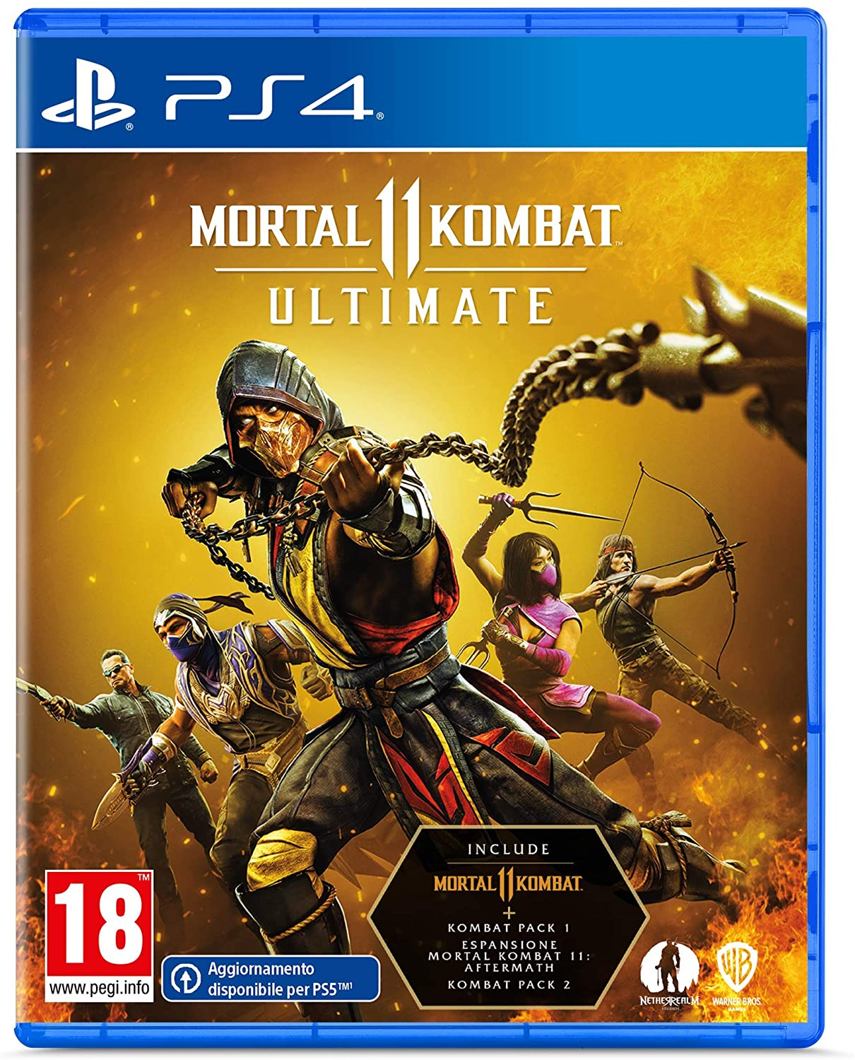 Mortal kombat 11 ps5 отличия ps4