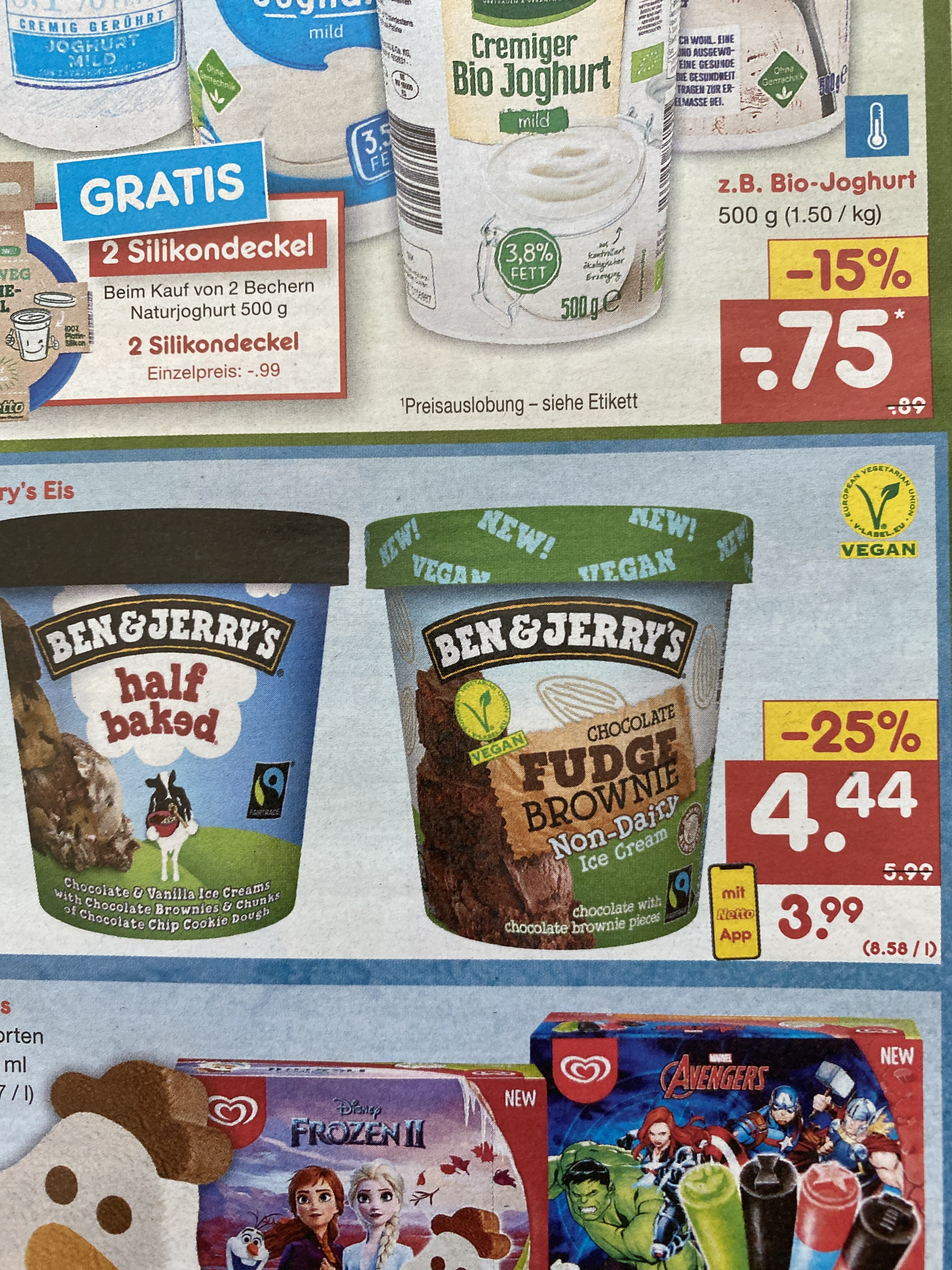 Ben Jerry S Eis Nur Mit Der Netto App Mydealz De